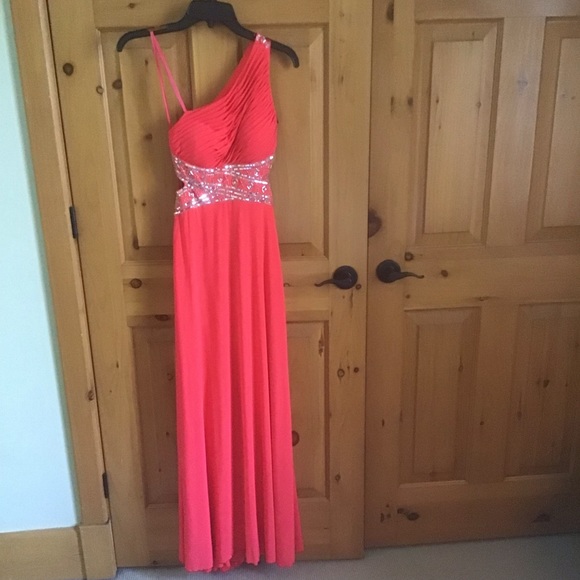 Laura Petites Dresses & Skirts - Open-Back One-Shoulder Long Dress